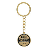 New Era 59FIFTY Sticker Cap Key Chain Gold - Taass US
