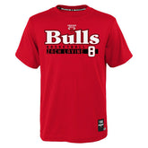 Zach Lavine #8 Chicago Bulls Glow Up NBA T-Shirt Red - Taass sale