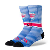 New Jersey Nets Hardwood Classics NBA Crew Socks - Taass sale