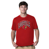Louisville Cardinals Starter Team Arch NCAA T-Shirt Red - Taass online
