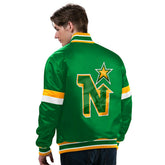 Minnesota North Stars Starter Vintage Diveplay NHL Varsity Jacket - Taass US