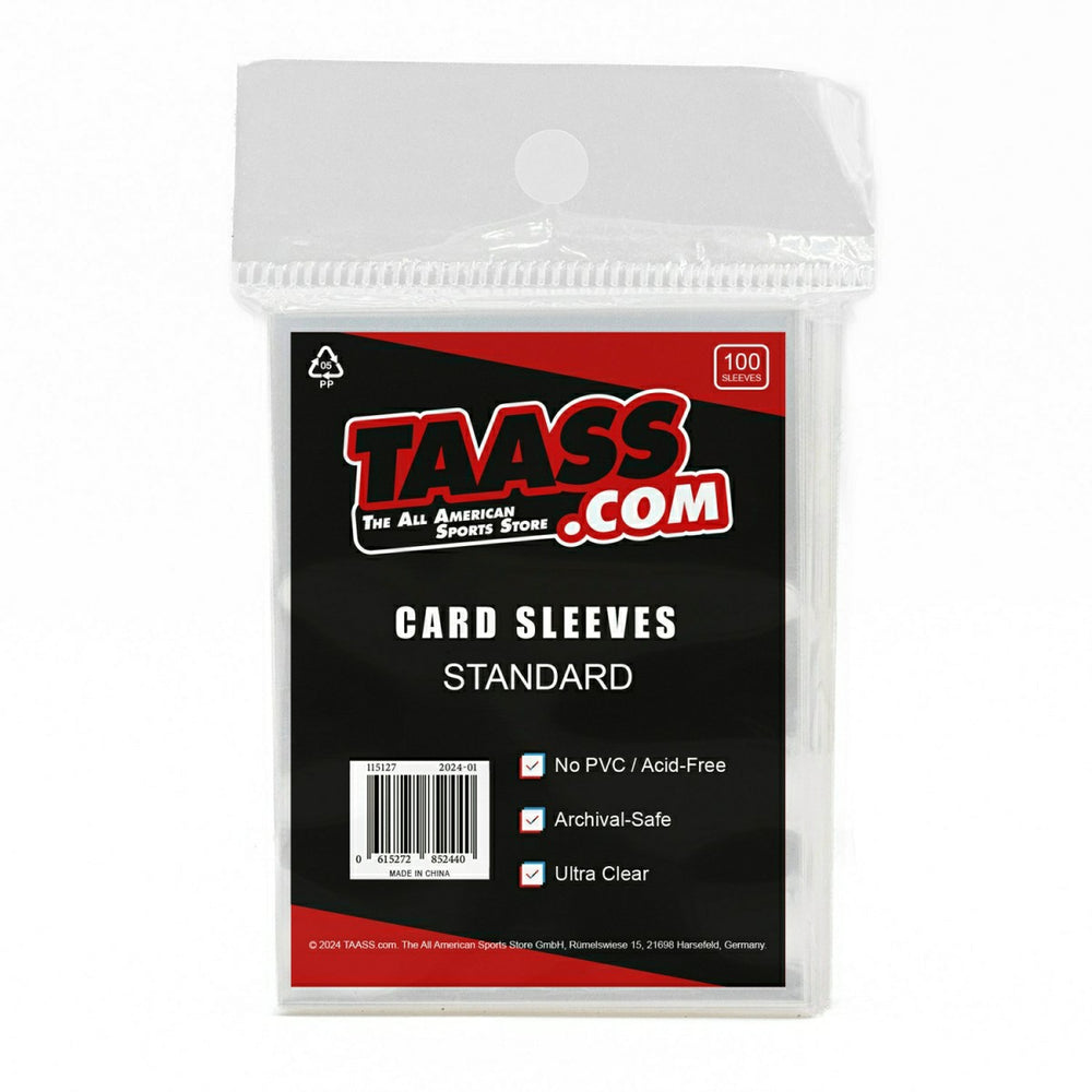 Card Sleeves - Standard (100/Pack) - Taass discount
