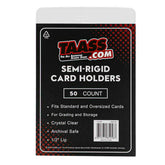 Semi-Rigid Card Holders (50/Pack) - Taass sale