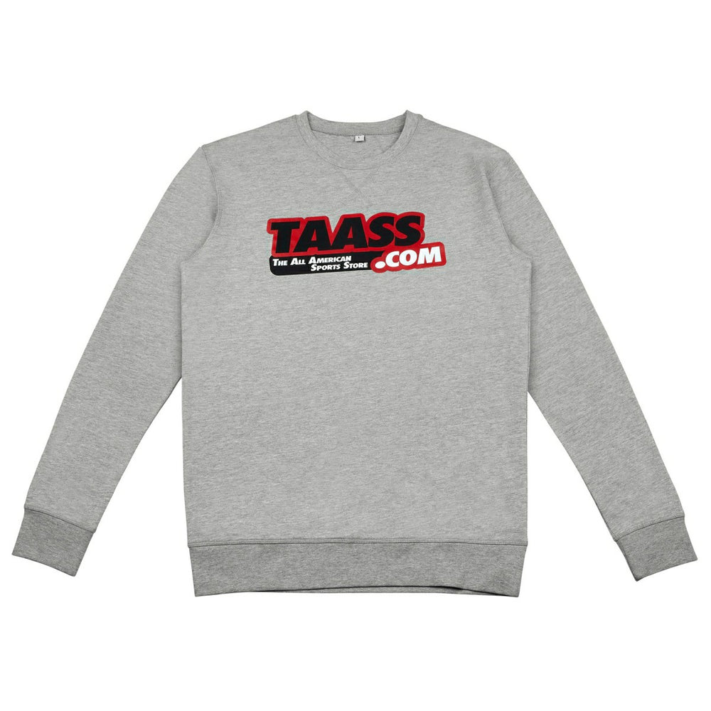 TAASS.com Logo Crewneck Pullover Grey - Taass US