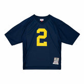 Charles Woodson #2 Michigan Wolverines 1997 Mitchell & Ness Legacy NCAA Jersey Navy - Taass for sale