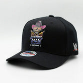 Throwback Macho Man Randy Savage Classic Red Snapback WWE Cap Black - Taass near me