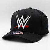Throwback WWE Mitchell & Ness Classic Red Snapback Cap Black - Taass sale