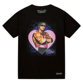 Bret The Hitman Hart Mitchell & Ness WWE Legend T-Shirt Black - Taass sale