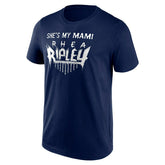 Rhea Ripley WWE Superstar T-Shirt Navy - Taass for sale