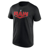 RAW Logo WWE T-Shirt Black - Taass for sale