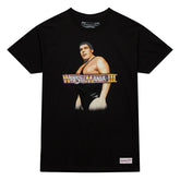 WrestleMania III Andre The Giant Mitchell & Ness WWE T-Shirt Black - Taass online