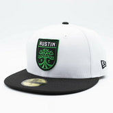 Austin FC Team Logo New Era 59FIFTY Fitted MLS Cap - Taass for sale