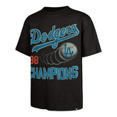 Los Angeles Dodgers Sigma '47 Foundation MLB T-Shirt Carbonite - Taass online