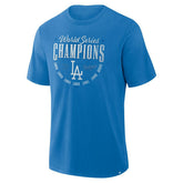 Los Angeles Dodgers Retro Stadium Slub MLB T-Shirt Blue - Taass sale