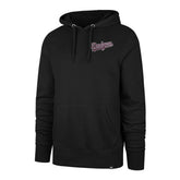 Los Angeles Dodgers Wordmark Backer '47 Burnside MLB Hoodie Black - Taass online