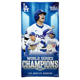 Los Angeles Dodgers 2024 World Series Champions MLB Beach Towel - Taass online