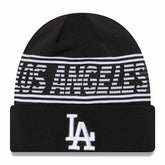 Los Angeles Dodgers Black Colorway 2024 MLB Clubhouse New Era Beanie Knit - Taass discount
