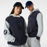 Los Angeles Dodgers Team Patch New Era Oversized MLB Hoodie - Taass for sale