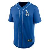 Los Angeles Dodgers Fanatics Foundation MLB Fan Jersey Blue - Taass US