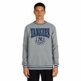 New York Yankees Throwback MLB Crew Sweatshirt Gray - Taass sale
