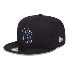 New York Yankees Script Side Patch 9FIFTY Snapback MLB Cap - Taass discount