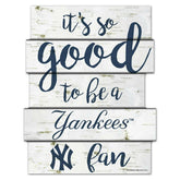 New York Yankees Birchwood MLB Wood Sign - Taass US