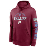 Philadelphia Phillies Nike Club Cooperstown Splitter MLB Hoodie Maroon - Taass sale