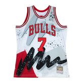Toni Kukoč #7 Chicago Bulls Hyper Hoops Mitchell & Ness Swingman NBA Jersey - Taass for sale