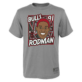 Dennis Rodman Chicago Bulls Court King Youth NBA T-Shirt (YOUTH) - Taass sale