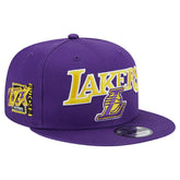 Los Angeles Lakers Side Patch New Era 9FIFTY Snapback NBA Cap Purple - Taass near me