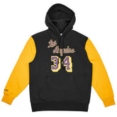 Shaquille O'Neal #34 Los Angeles Lakers N&N Player NBA Hoodie Black - Taass near me