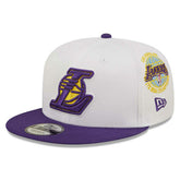 Los Angeles Lakers All Over Patch New Era 9FIFTY Snapback NBA Cap - Taass sale