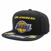 Los Angeles Lakers Front Loaded Mitchell & Ness Snapback NBA Cap Black - Taass near me