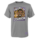 Magic Johnson Los Angeles Lakers Court King Youth NBA T-Shirt (YOUTH) - Taass sale
