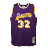 Magic Johnson #32 Los Angeles Lakers 1984-85 Youth Swingman NBA Jersey Purple (YOUTH) - Taass online