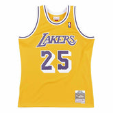 Eddie Jones #25 Los Angeles Lakers 1994-95 Swingman NBA Jersey Yellow - Taass for sale