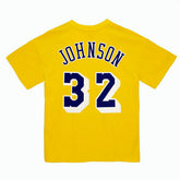 Magic Johnson #32 Los Angeles Lakers Name & Number NBA Tee - Taass sale