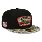 Arizona Cardinals 2021 NFL On-Field Salute to Service New Era 59FIFTY Fitted Cap - Taass online