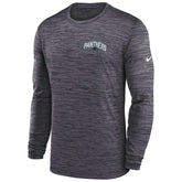 Carolina Panthers 2022 NFL Sideline Nike Velocity Performance Longsleeve Shirt - Taass sale