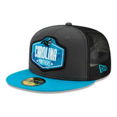Carolina Panthers Official 2021 NFL Draft New Era 59FIFTY Fitted Cap - Taass for sale