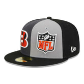 Cincinnati Bengals Colorway 2023 NFL Sideline New Era 59FIFTY Fitted Cap - Taass online