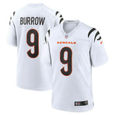 Joe Burrow #9 Cincinnati Bengals Nike Game NFL Football Jersey White - Taass near me