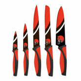 Cleveland Browns NFL 5-Piece Kitchen Knife Set - Taass US