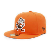Cleveland Browns 1959 Throwback 59FIFTY Fitted NFL Cap Orange - Taass sale