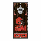 Cleveland Browns NFL Bottle Opener Sign - Taass for sale
