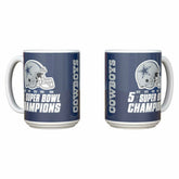 Dallas Cowboys 5x Super Bowl Champions Jumbo NFL Mug (440 ml) - Taass for sale