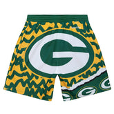 Green Bay Packers Mitchell & Ness Jumbotron 2.0 NFL Shorts - Taass discount