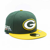 Green Bay Packers First World Championship New Era 59FIFTY Fitted NFL Cap - Taass sale