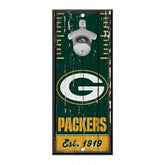 Green Bay Packers NFL Bottle Opener Sign - Taass US