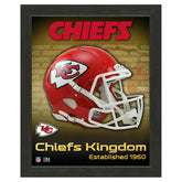 Kansas City Chiefs NFL Team Helmet Framed Photo - Taass discount